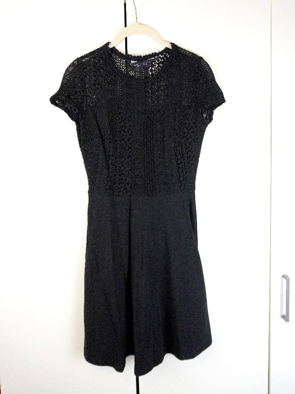Dorothy Perkins Black Lace Mini Dress